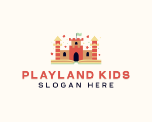 Kids Daycare Castle logo design