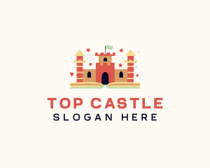 Kids Daycare Castle logo design
