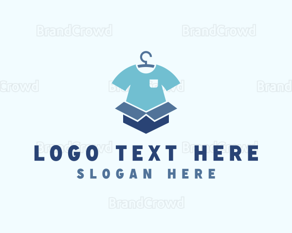 Apparel Shirt Ecommerce Logo