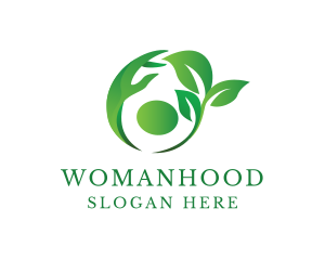 Plant - Herbal Plant Person logo design