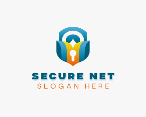 Cybersecurity - Cybersecurity Programming Tech logo design