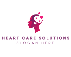 Love Mental Health  logo design