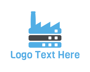 Factory - Factory Data Servers logo design
