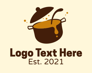 Cafeteria - Delicious Soup Pot logo design