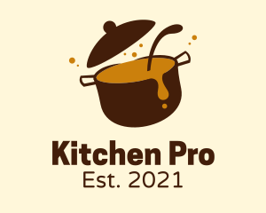Cookware - Delicious Soup Pot logo design