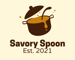 Soup - Delicious Soup Pot logo design