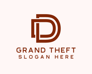 Modern Boutique Letter D Logo