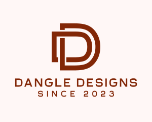 Modern Boutique Letter D logo design