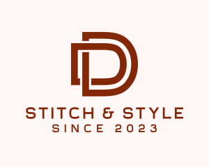 Modern Boutique Letter D logo design