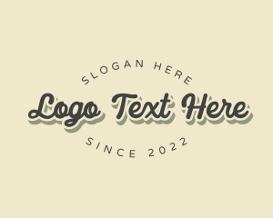 Store - Retro Hipster Brand logo design