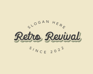 Retro - Retro Hipster Brand logo design