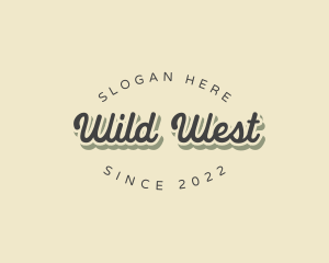 Retro Hipster Brand logo design