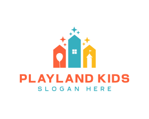 Children Daycare Center logo design