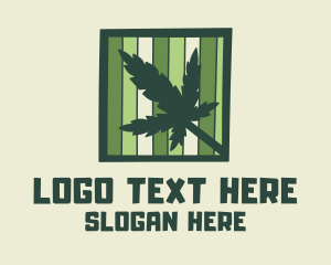 Weed Cannabis Hemp Logo