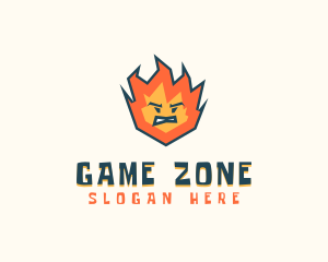 Mad Fire Avatar logo design