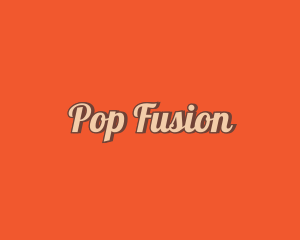 Pop - Retro Pop Fashion logo design