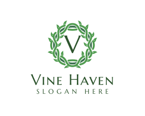 Leaf Vine Gardening logo design