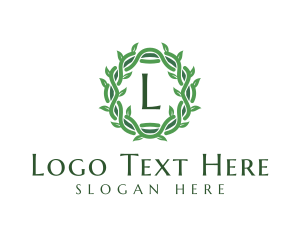 Vegetation - Leaf Vine Gardening logo design