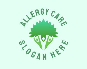 Nature Care Vegan logo design