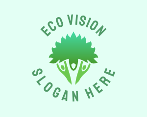 Nature Care Vegan logo design