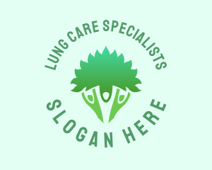 Nature Care Vegan logo design