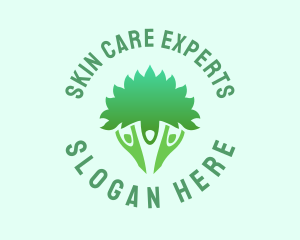 Nature Care Vegan logo design