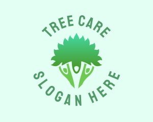 Nature Care Vegan logo design