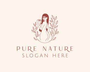 Naked Woman Spa  Logo