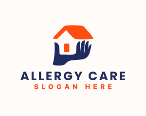 Home Care Real Estate logo design