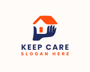 Home Care Real Estate logo design