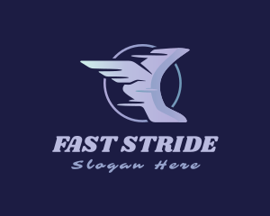 Run - Fast Run Logistics logo design