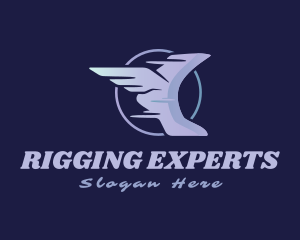 Rigging - Fast Run Logistics logo design