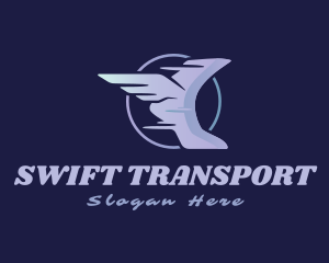 Conveying - Fast Run Logistics logo design