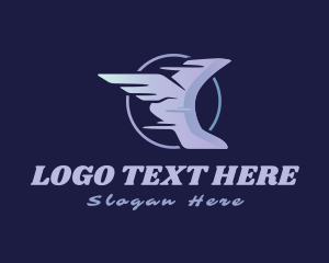 Workout - Fast Run Logistics logo design