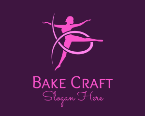 Ballet Dancer Performer logo design