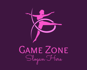 Ballet Dancer Performer logo design