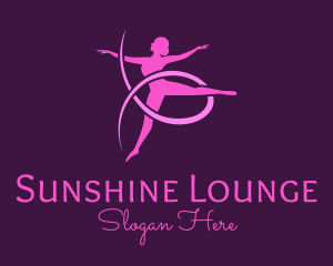 Ballet Dancer Performer logo design