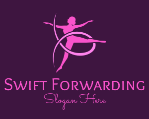 Ballet Dancer Performer logo design