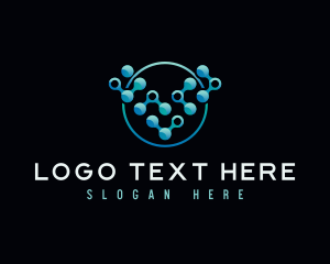 Application - Cyber Network Technology logo design