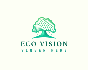 Oak Tree Eco logo design