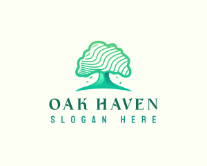 Oak Tree Eco logo design