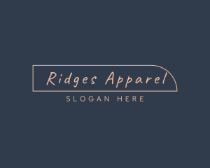 Apparel Boutique Shop logo design