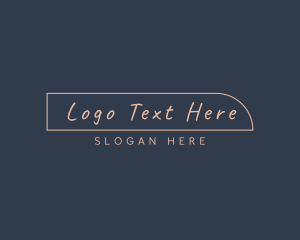 Aesthetic - Apparel Boutique Shop logo design