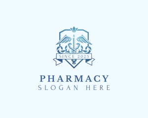 Medical Clinic Pharmacy logo design