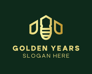 Golden Bee Realty logo design