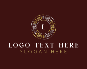 Florist - Luxury Flower Decor logo design