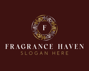 Luxury Flower Decor logo design