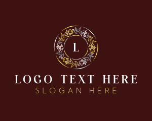 Luxury Flower Decor Logo