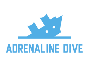 Sinking Cruise Ship logo design