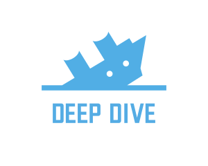 Dive - Sinking Cruise Ship logo design